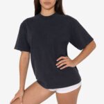 Short Sleeve Wide Garment Dye T-Shirt