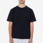 Short Sleeve Binding Garment Dye T-Shirt
