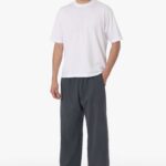 Men's Heavy Jersey Wide Garment Dyed Casual Pant