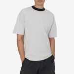 6.5oz Garment Dye Crew Neck Ringer T-Shirt
