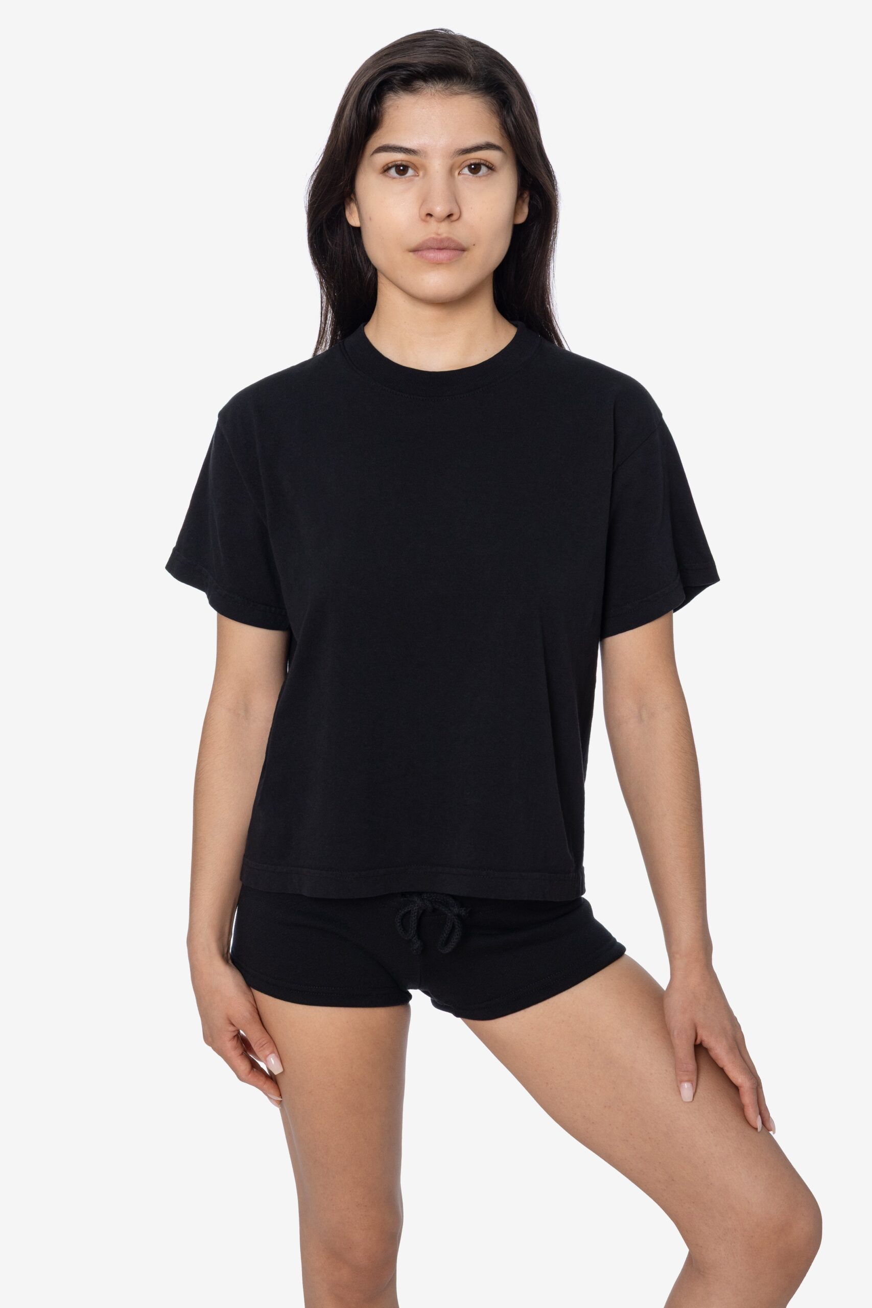 1812GD-BLACK Wide Tee - Image 1
