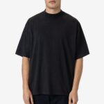 Oversized Short Sleeve High Mockneck T-shirt
