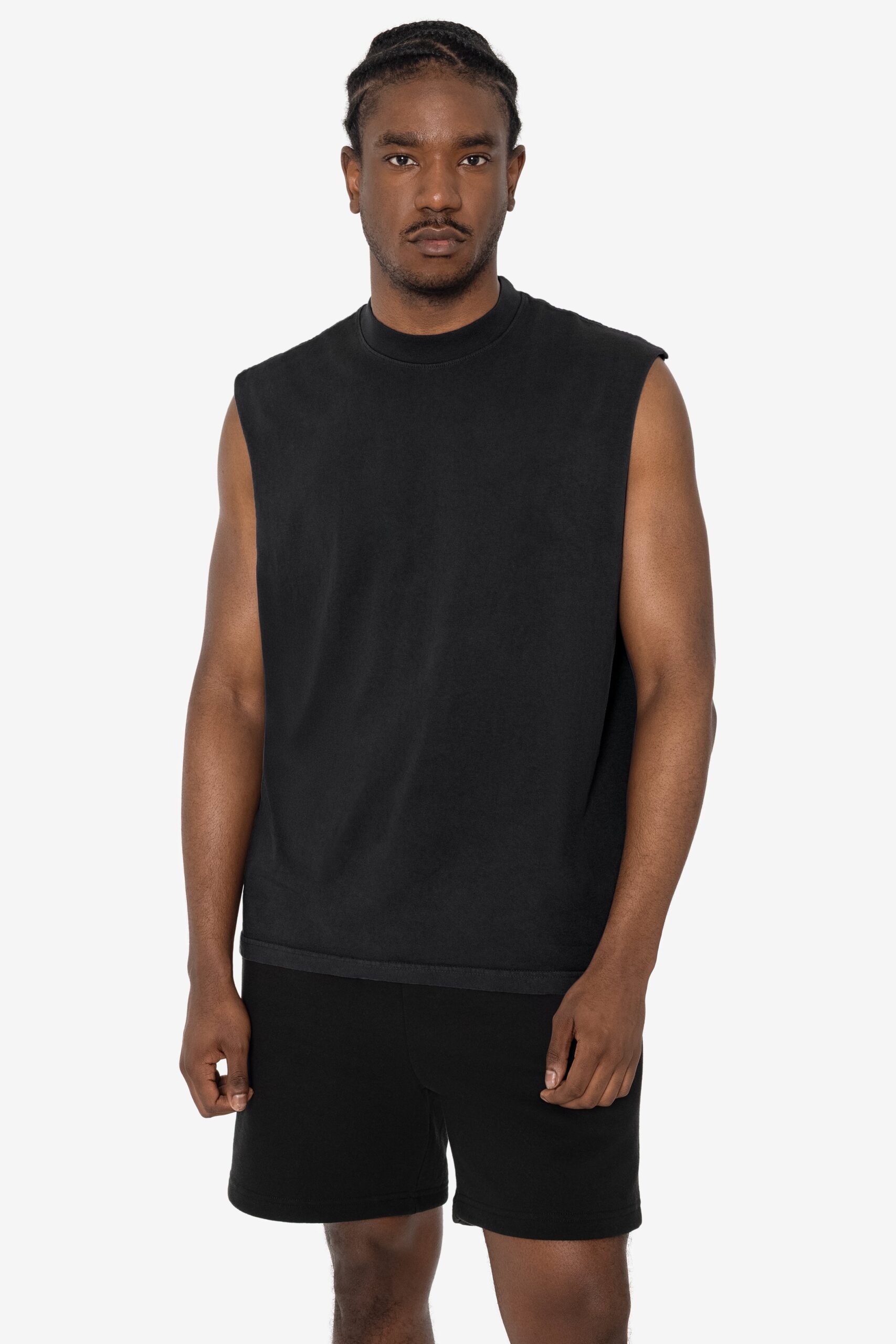 1865BlackEdgeFront 6.5oz Garment Dye Sleeveless Tee - Image 1