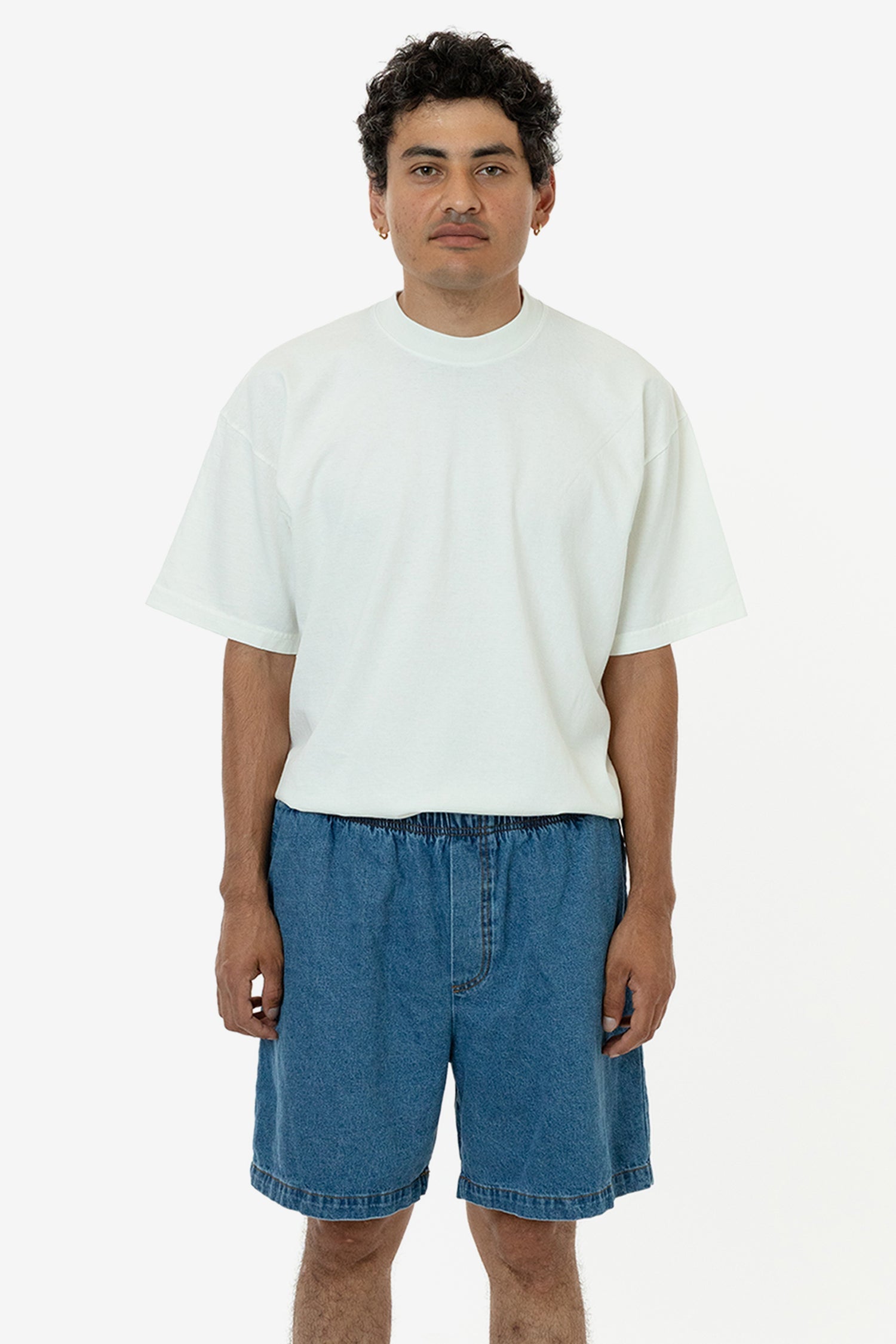 2_973cdad3-773d-4c09-a6aa-dd6b16c95795 Baggy Denim Shorts - Image 1