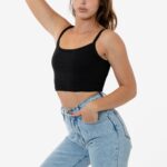 Baby Rib Spaghetti Crop Tank