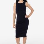 Manantial Baby Rib Midi Dress