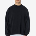 Oversized Long Sleeve High Mockneck T-Shirt