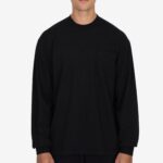 Long Sleeve Garment Dye Pocket T-Shirt