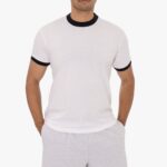 Men's Poly Cotton Ringer Tee