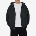 Heavy Fleece Zip-Up Hoodie (Garment Dye)