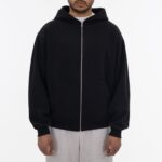 Heavy Fleece Zip-Up Hoodie (Piece Dye)