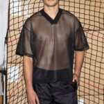 King Mesh Short Sleeve V-Neck T-Shirt