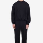 10 oz. Mid-Weight Poly Cotton Fleece Wide Sweatpant