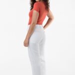 Twill Work Pants White