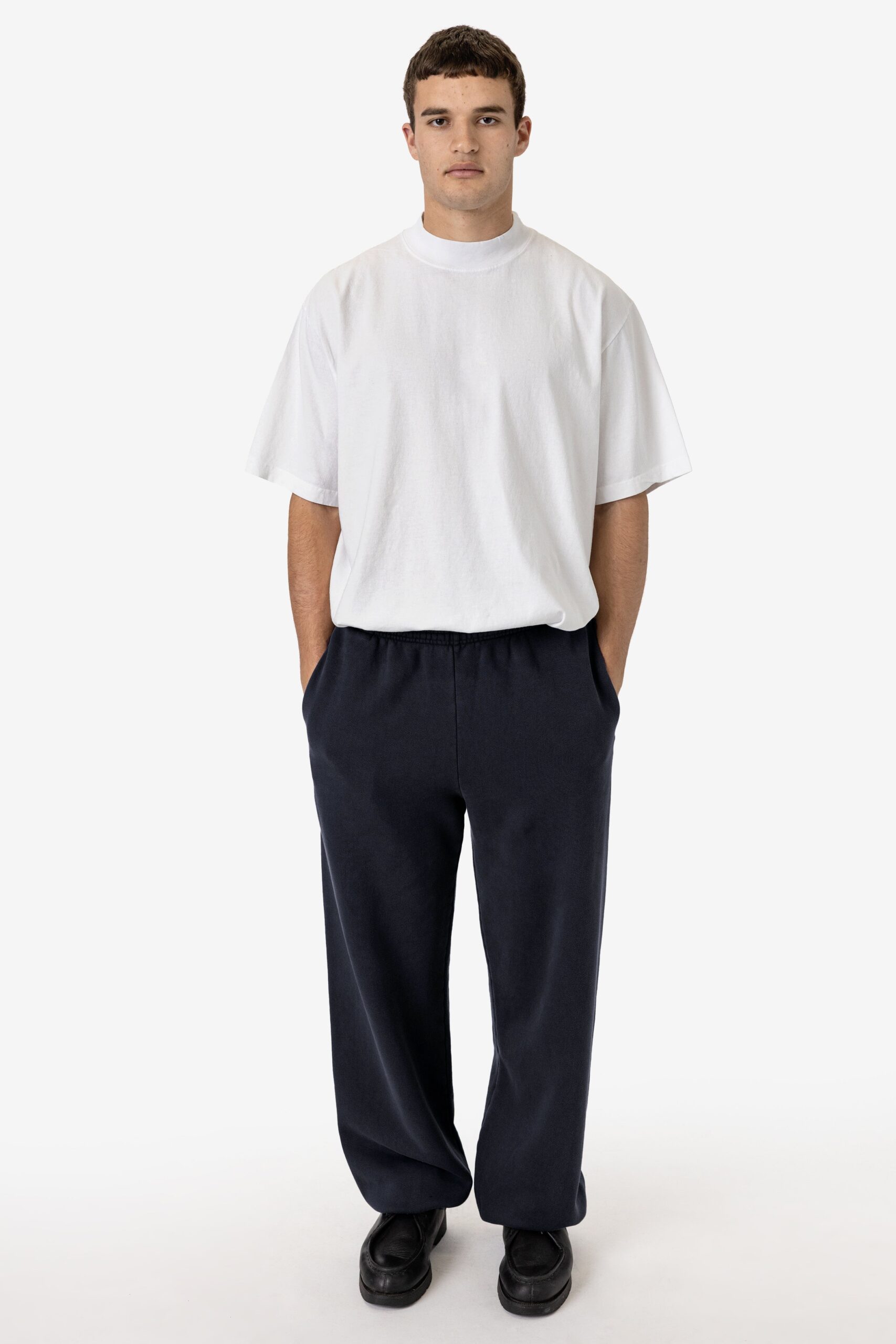 PLU04GD-BLACKEDGE-A1 16oz. Garment Dye Plush Fleece Sweatpant - Image 1