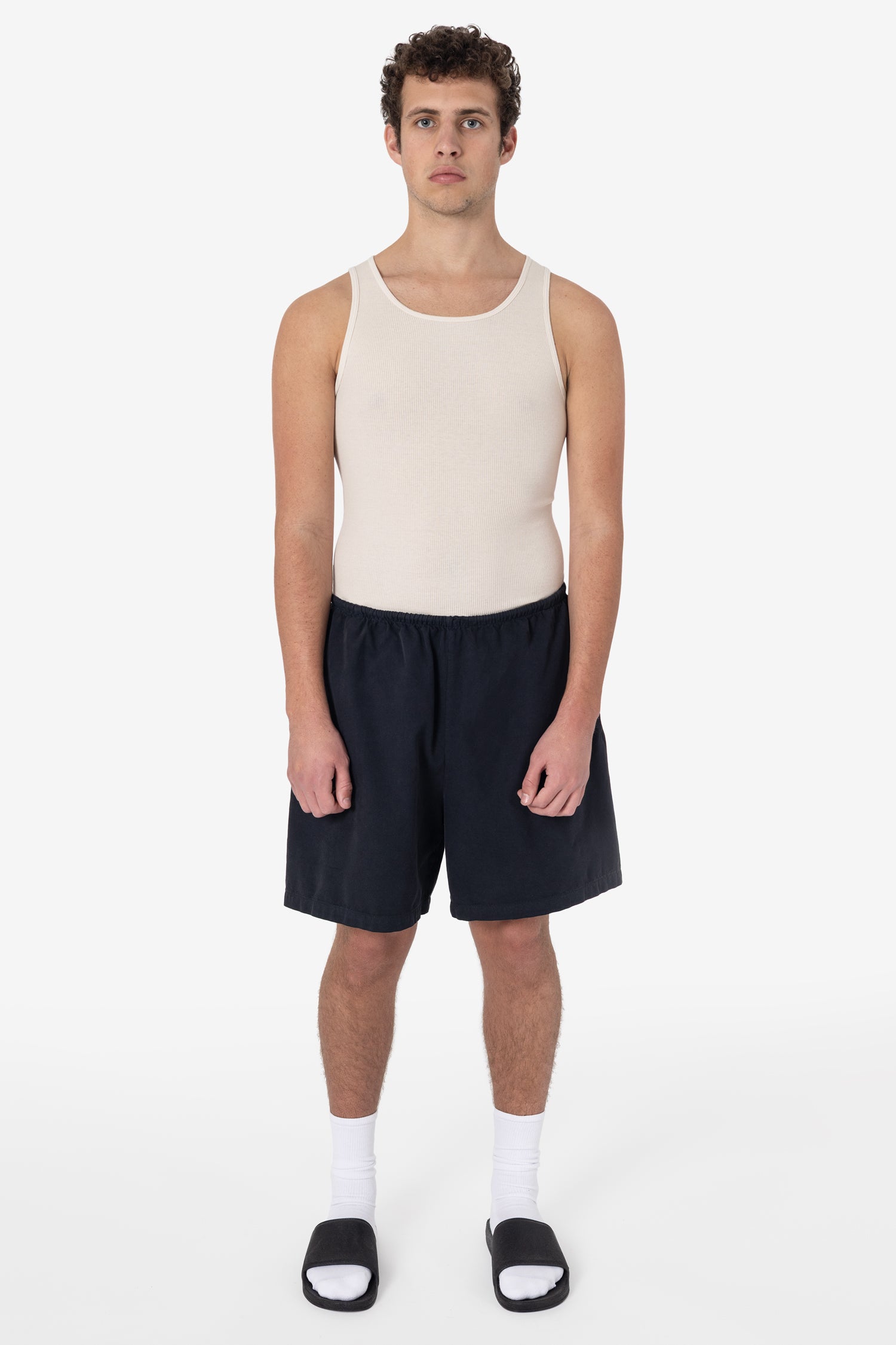 RLC02GD-BLACKEDGE Light Weight Micro Canvas Garment Dye Shorts - Image 1