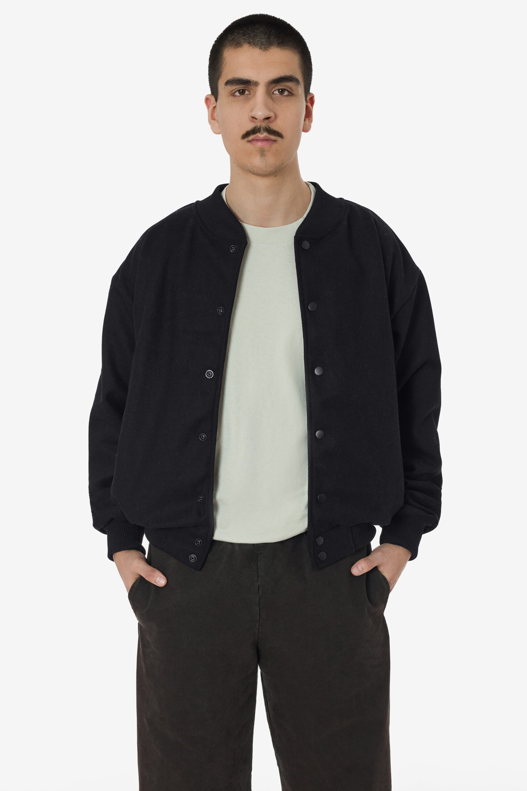 RW499-BLACK-1 Wool Club Jacket - Image 1