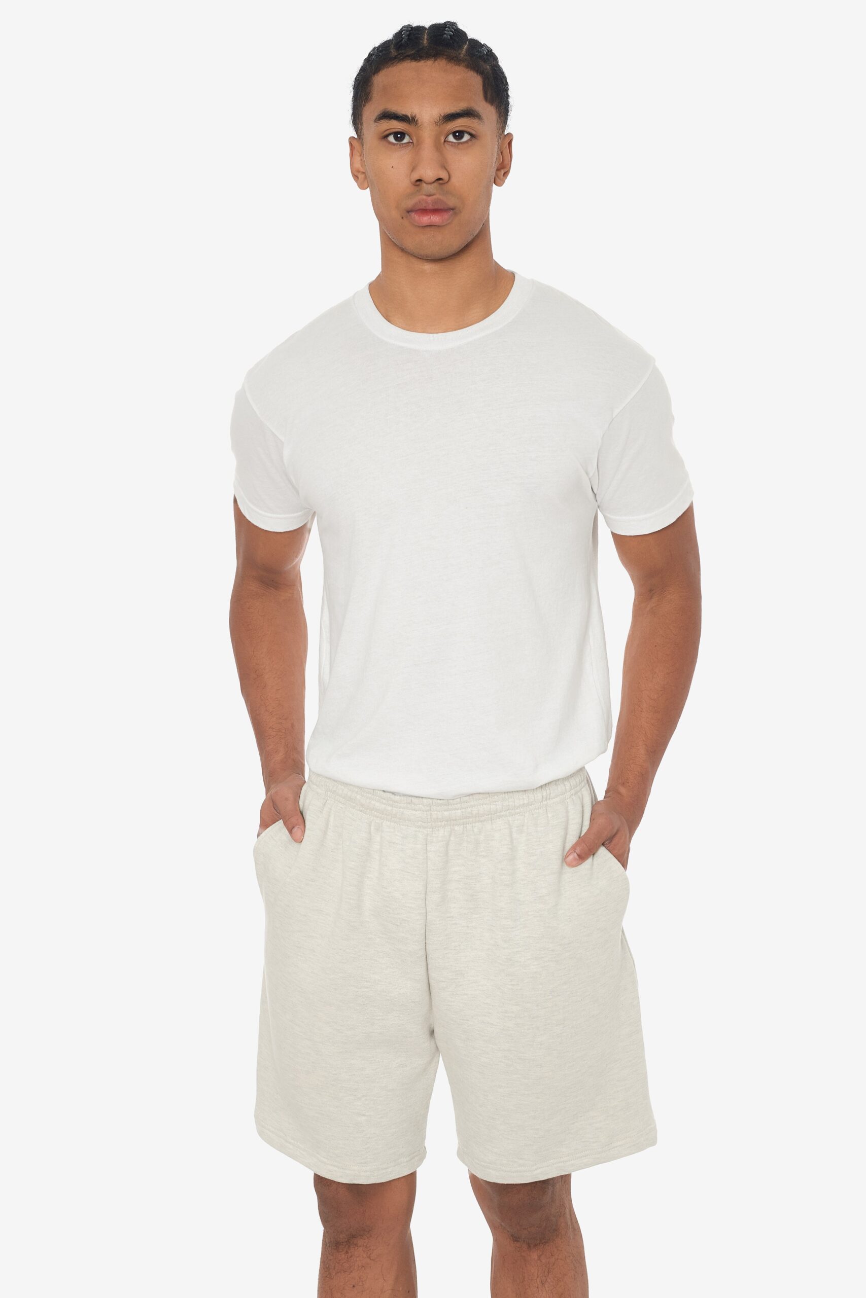 SF02-SCOUR-2-HALF Scour Fleece Sweatshort - Image 1