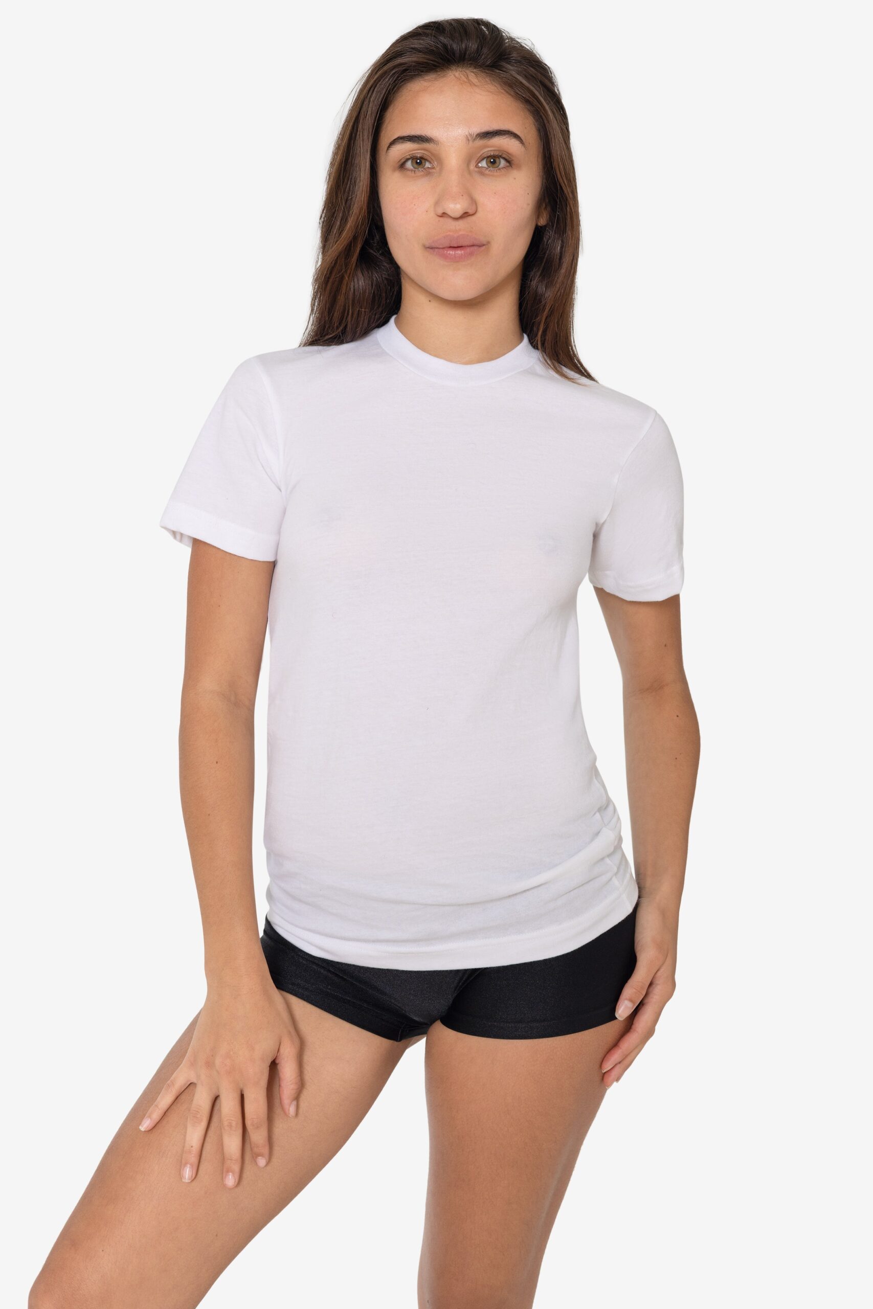 SUMMERTEEWHITE1 40/1 Jersey Summer Tee - Image 1