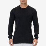 Poly-Cotton Thermal Long Sleeve Crewneck