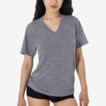 3.7oz Short Sleeve Tri-Blend V-Neck