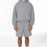 Tri-Blend Gabardine Fleece Shorts