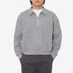 Half Zip Collared Fleece Pullover