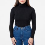 Cotton Spandex Turtleneck