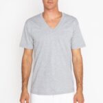 Fine Jersey V-Neck T-Shirt
