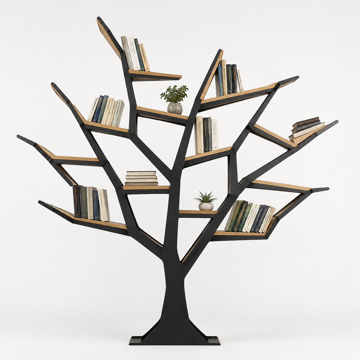 0980c8fe-0b94-44e2-bc5e-f23b47a59852.png Tree-Shaped Bookcase - Image 1