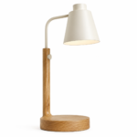Minimalist Wooden Base Desk Lamp