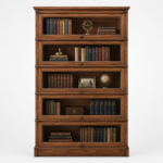 Barrister Bookcase with Glass Panels