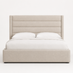 Upholstered Storage Bed with Drawers