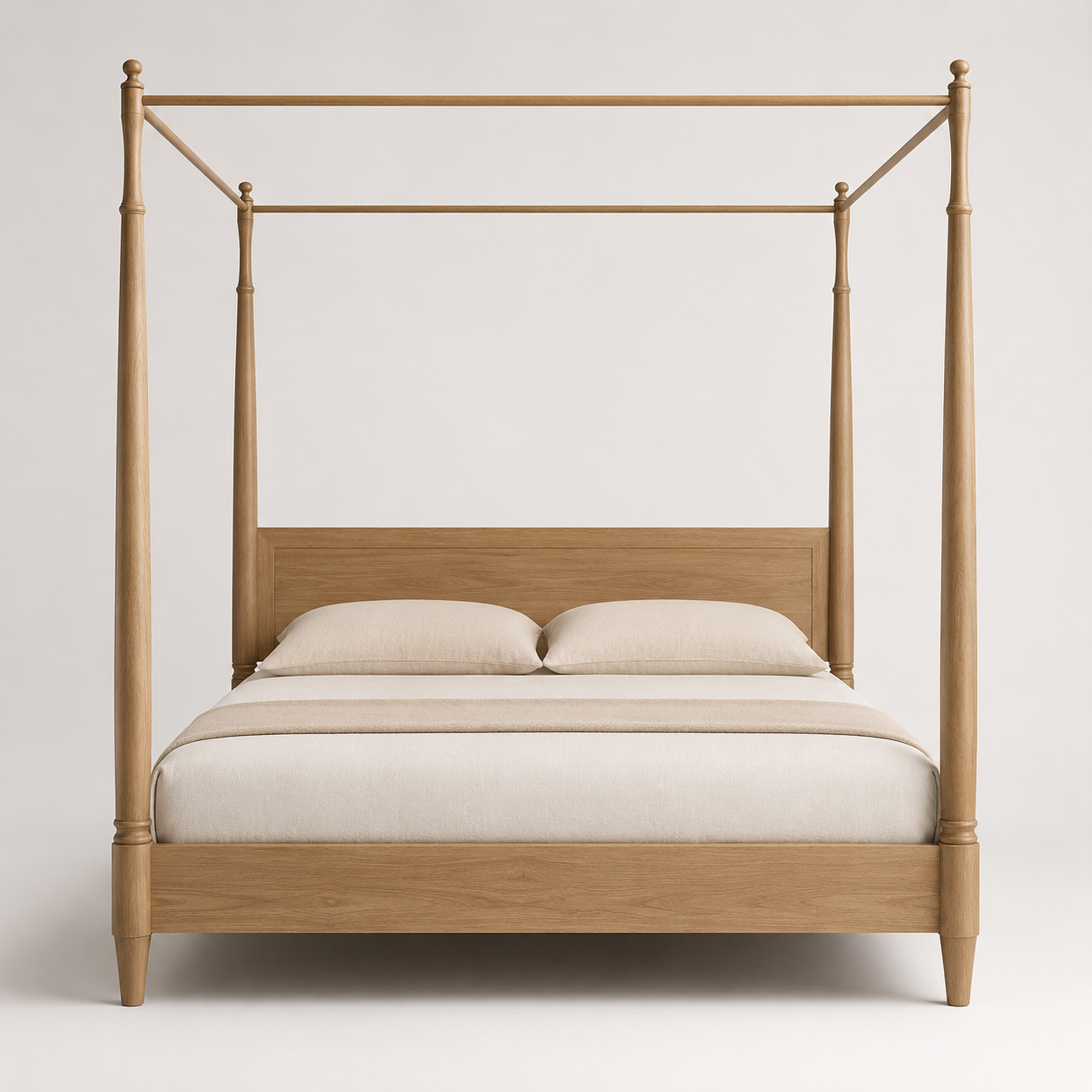 9b8f6511-6921-483c-b26b-79602dc8af3e.png Four-Poster Canopy Bed - Image 1