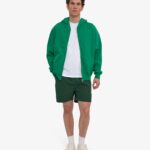 Organic Twill Shorts - Emerald Green