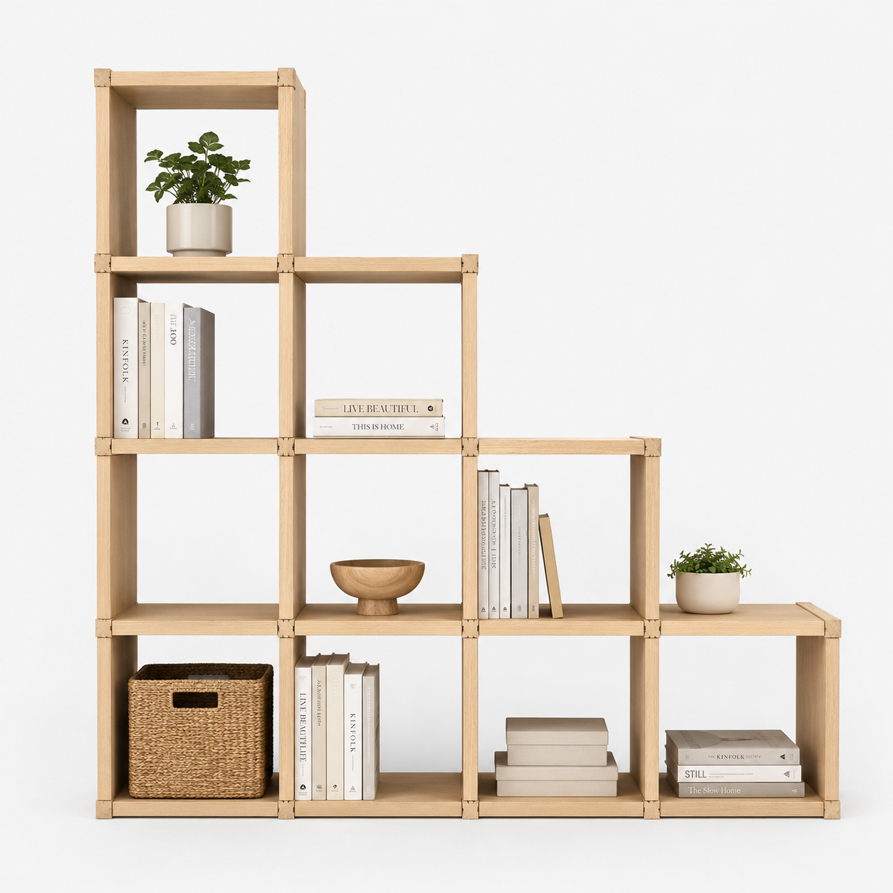 fcf81e11-6970-485b-a96c-c66fd7bae4d3.png Modular Stackable Bookcase - Image 1