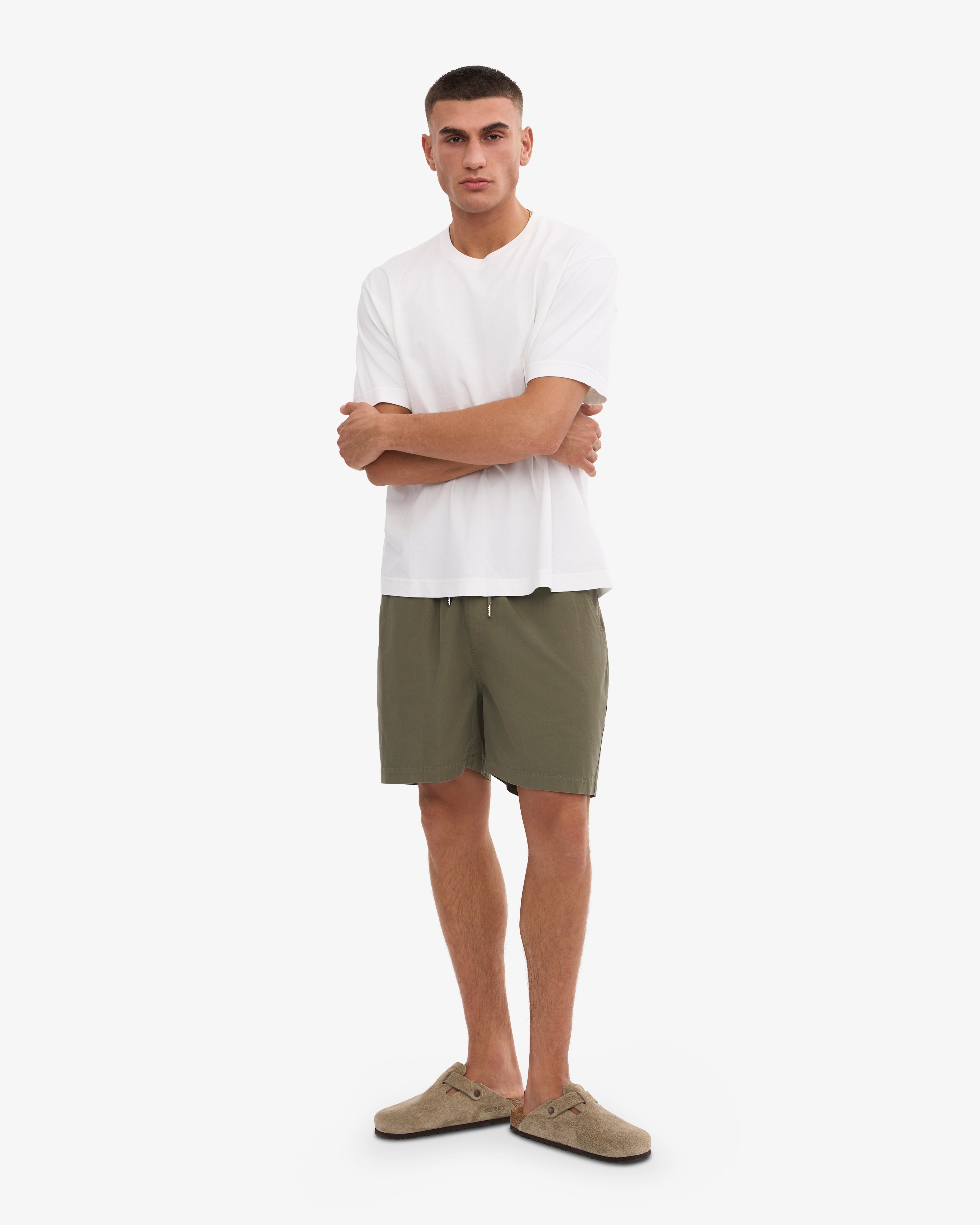 organic-twill-shorts-shorts-dusty-olive-male_2 Organic Twill Shorts - Dusty Olive - Image 1