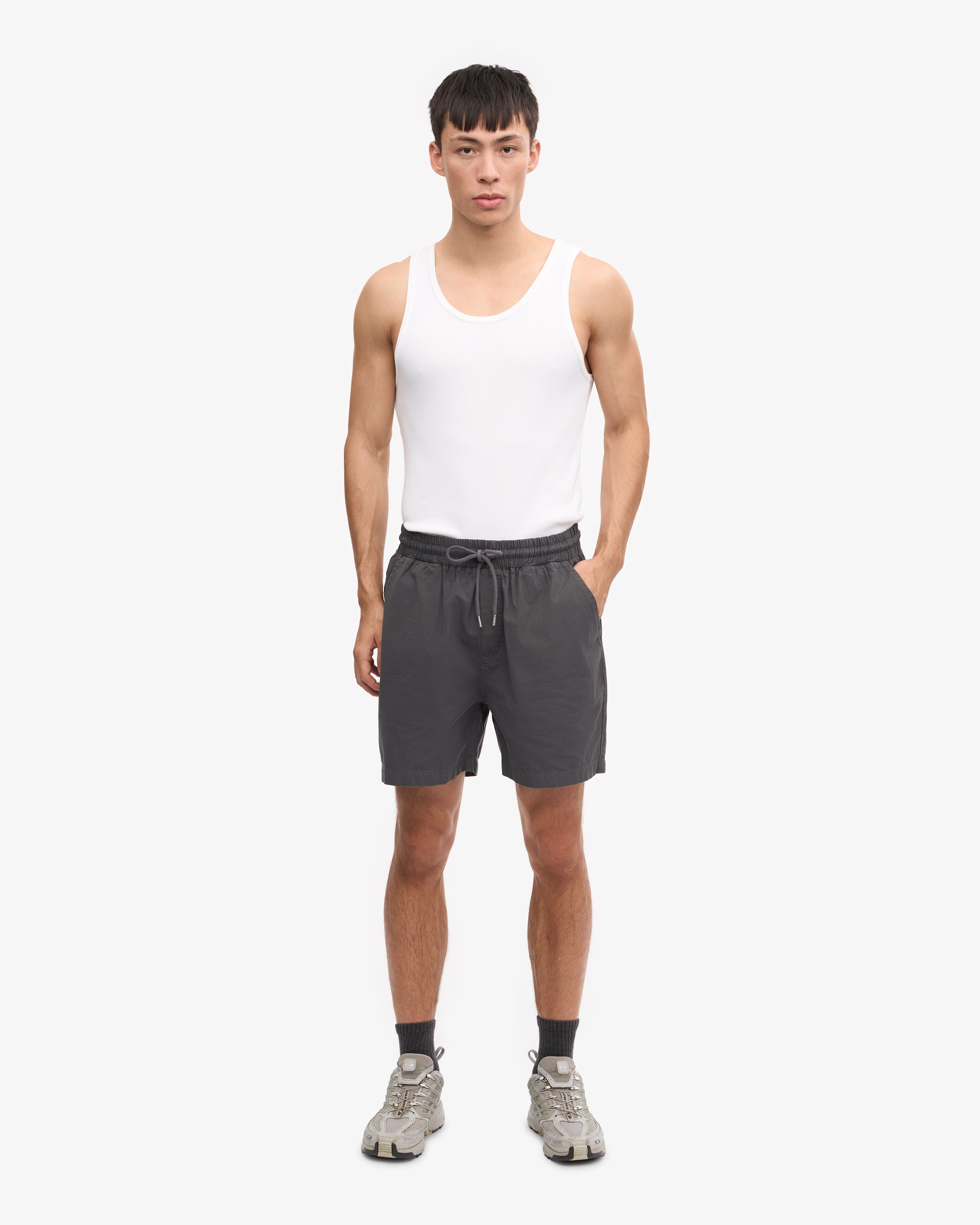 organic-twill-shorts-shorts-lava-grey-male_2 Organic Twill Shorts - Lava Grey - Image 1